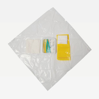 China 7.5 * 7.5cm Non Woven Swab Disposable Sterilized Dressing Kit With Adhesive Edge WL7032 distributor
