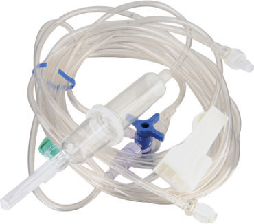China Medical Injection Moulding Plastics For Disposable Infusion Set With Extension supplier