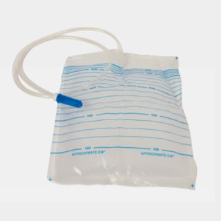 China Customized Disposable 2000ML Non - Toxic, Harmless PVC Urinary Drain Bag WL2001 supplier