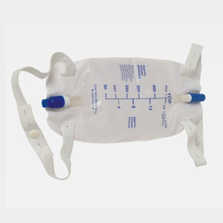 China Single Use 500ml, 1000ml Medical Grade PVC Urine Leg Bag with Twist Valve WL2010 supplier