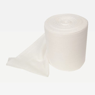 China 100% Cotton Fabric White Blue Paper Pack Gauze Roll With Odorless, Soft WL4011 supplier