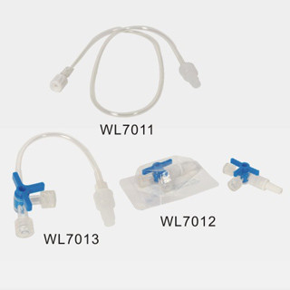 China Hypodermic Syringes Three Way Stopcock Extension Set With 10cm, 30cm Tube WL7011; WL7012L WL7013 supplier