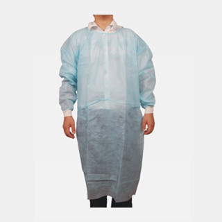 China Blue, Green Long Sleeves / Short Sleeves PP Surgical Gown / Non Woven Dressing WL6018 supplier