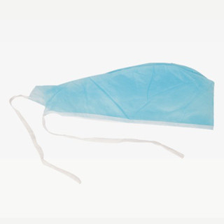 China Green, Blue Soft Back Ties Non - Woven Fabrics / PP Surgical Doctor Cap For Hospitals WL6004 supplier