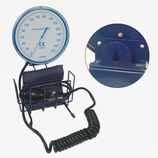 China Cotton, Nylon Cuff Desk Type Aneroid Sphygmomanometer With Metal Basket WL8012 supplier