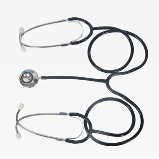 China Black, Red Dual Chestpeice Professional Stethoscope With Metal Ring For Adult, Pediatrics WL8028 supplier