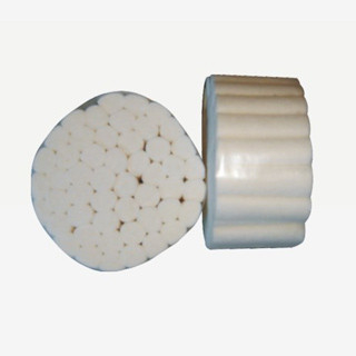 China Pure White Highly Absorbent Flexibility 30mm, 38mm Medical Dental Cotton Rolls WL9003 supplier