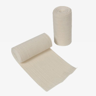 China 70% Skin Color Polyester Bleached High Elastic Force Bandage, Compression Bandage WL10004 supplier