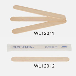 China Birch Wood Tongue Depressor With Round Edge, Smooth Surface For Adult, Pediatric WL12011 &amp; WL12012 supplier