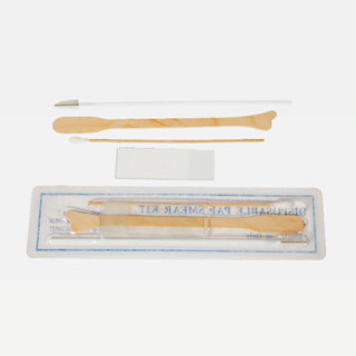 China Single Use Disposable PAP Smear Kit With Microscope Slide, Applicator, Cervical Scraper WL12004 supplier