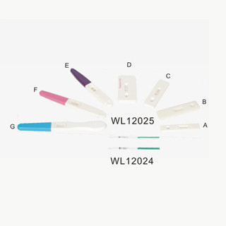 China Midstream, Cassette STRIP 25mIU / ml HCG Urine Pregnancy Test For Medical Disposable WL12025; WL12024 supplier