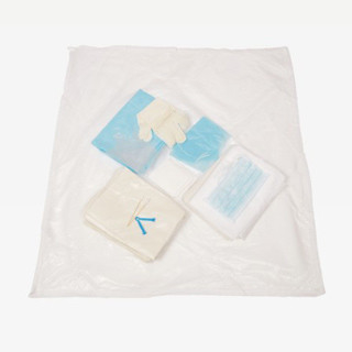 China Navy Blue Non Woven Thin Film Delivery Kit For Medical Disposable Products WL12031 supplier