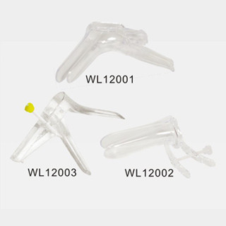 China S / M / L Polystyrene PS Disposable Push Type Vaginal Speculum For Vaginal Examination WL12001; WL12002; WL12003 supplier