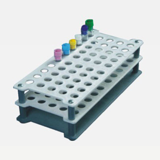 China 13mm, 16mm,18mm Plastic Test Tube Rack For Medical Laboratory Devices WL13026 supplier