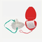 Emergency Disposable Latex Free / Medical Grade PVC CPR Pocket Mask For Pediatric, Infant WL1007 supplier
