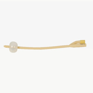 Disposable Single Use Two Way Silicone Latex Female Foley Catheter With Rubber Valve WL2013 supplier