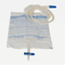 Disposable 2000ML Medical PVC Urinary Bag With Push Pull Valves For Liquid Leading WL2007 supplier