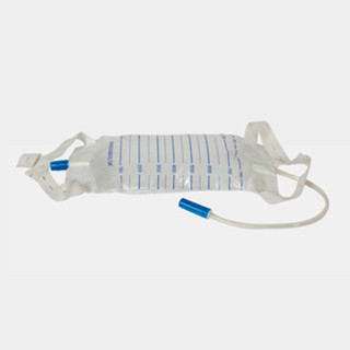 Single Use 500ml, 750ml PVC, Non - Toxic Urine Leg Bag For Urine Collection WL2009 supplier