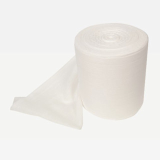 100% Cotton Fabric White Blue Paper Pack Gauze Roll With Odorless, Soft WL4011 supplier