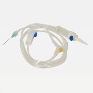 Hypodermic Syringes Anti - kink transparent PVC Disposable Infusion Set With Y Sit WL7008 supplier