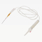 150cm Anti - Kink Transparent PVC Disposable Burette Infusion Set With Needle WL7010 supplier