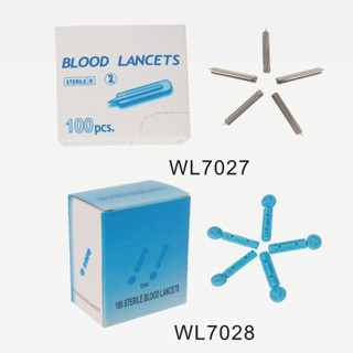 Medical 40G Disposable Twist Sterilized Stainless Blood Lancet For Skin Clinical WL7027,WL7028 supplier