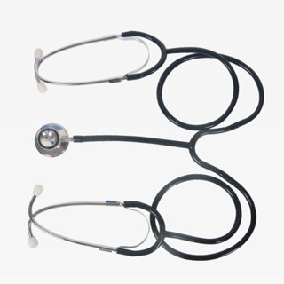 Black, Red Dual Chestpeice Professional Stethoscope With Metal Ring For Adult, Pediatrics WL8028 supplier