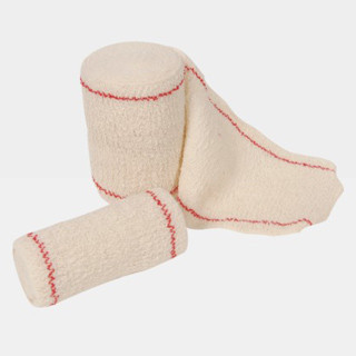 Spandex, Cotton and Natural Latex Soft, Thick Red Side Crepe Bandage For Medical WL10001 supplier