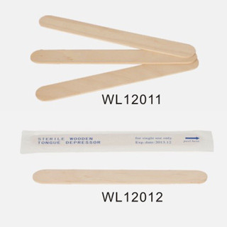 Birch Wood Tongue Depressor With Round Edge, Smooth Surface For Adult, Pediatric WL12011 &amp; WL12012 supplier
