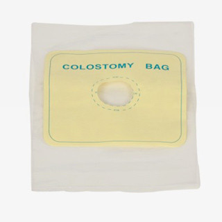 Medical Grade PVC Film Temporary Colostomy Bag With Adhesive Paper ISO, CE WL12009 supplier