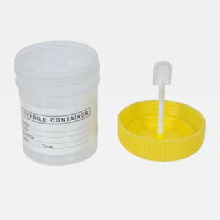 30ml, 60ml PP / PS Specimen Container with Screw Cap For Medical Laboratory Devices WL13023; WL13024; WL13025 supplier